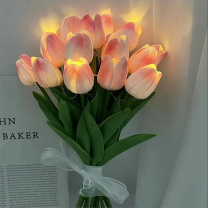 LED Nachtlampe Tragbar Tulpenform Modern