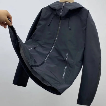 Herren Outdoor Jacke Wasserdicht Leicht