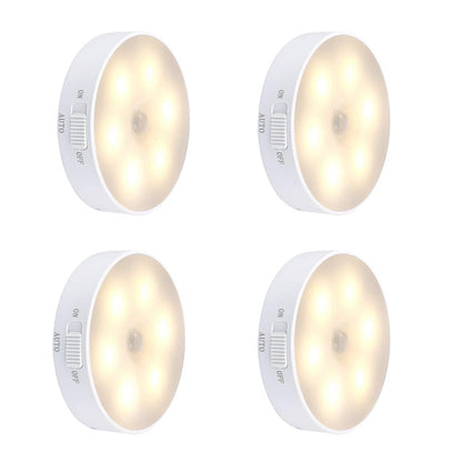LED Nachtlampe Mini Bewegungsmelder Klebbar