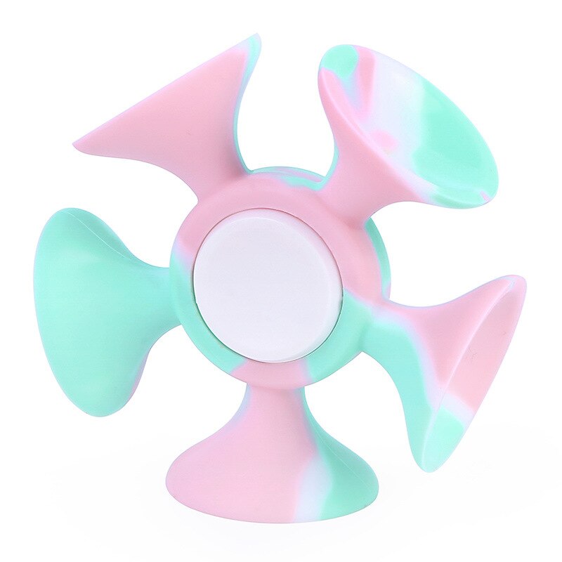 Bunter Hand Spinner Anti Stress Silikon Fidget Spinner