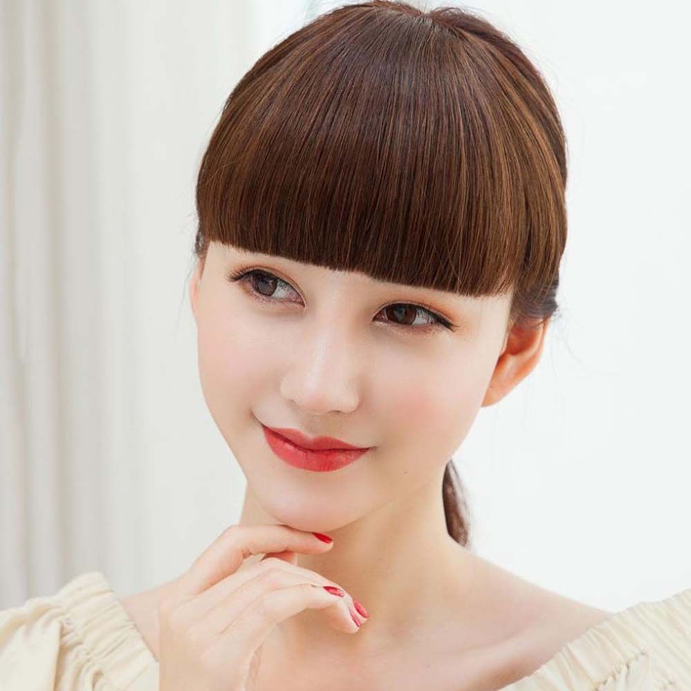 Clip-On Pony Synthetikhaar Natürlich Look Frauen