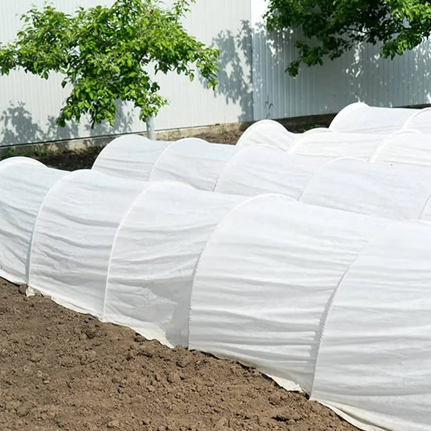 Gartenbügel-Set Fiberglasrostfrei für Hochbeete und Frühbeet