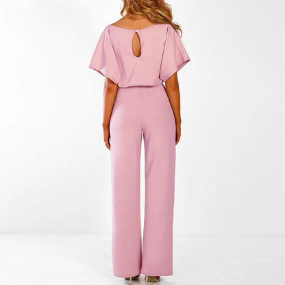 Eleganter Jumpsuit Damen Vielseitig Schick Abendkleid