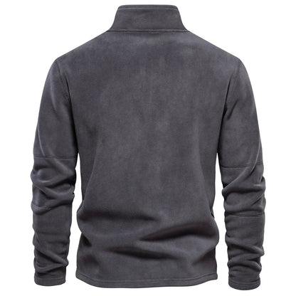 Fleece Rollkragenpullover Warm Modern