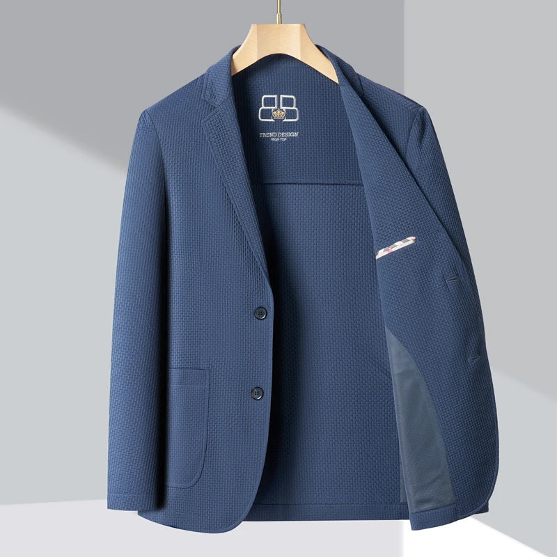Herrenblazer Slim Fit Modern Schwarz