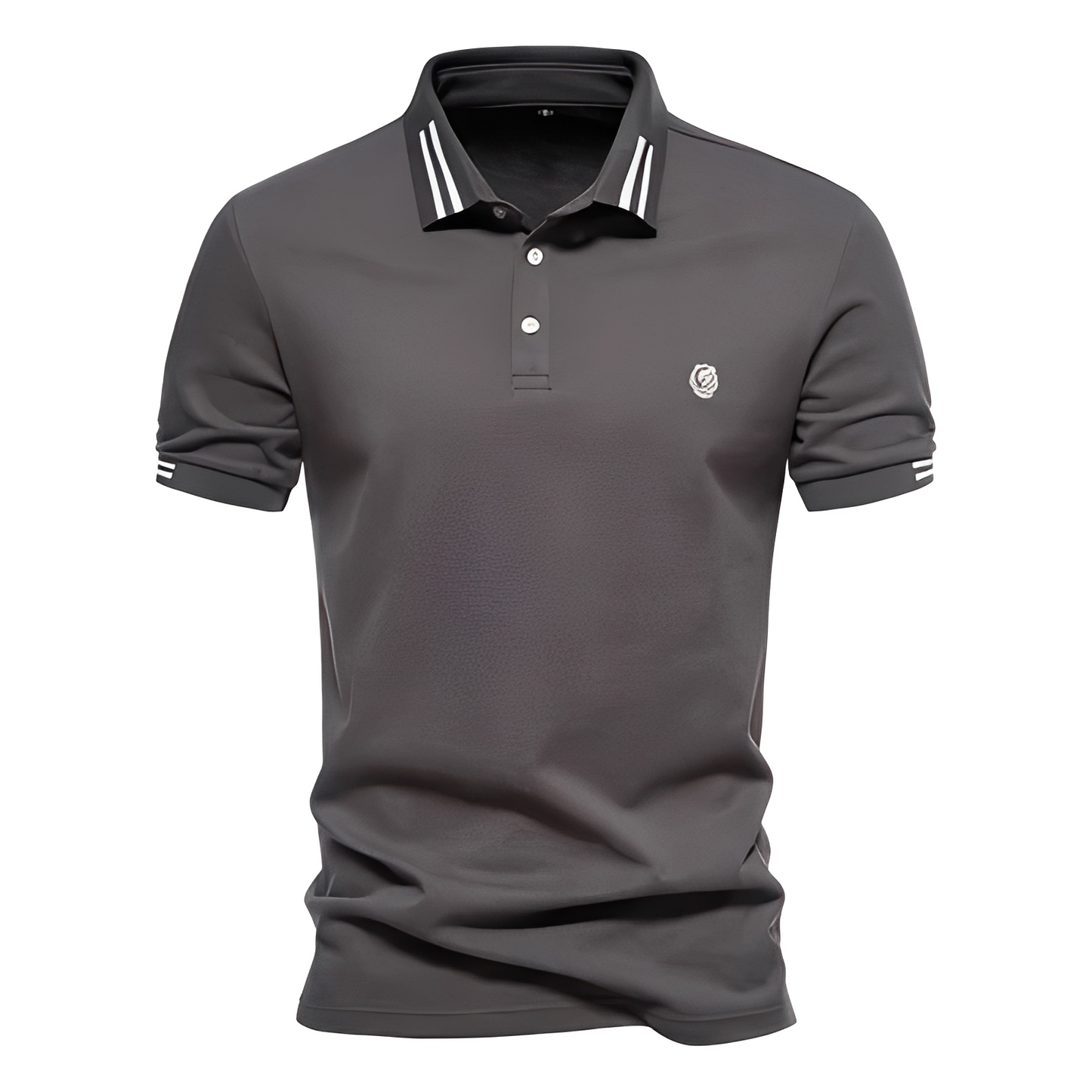 Herrenpolo Elegantes Slimfit Hemd Modern