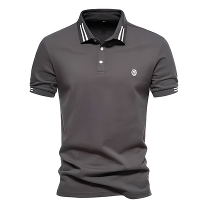 Herrenpolo Elegantes Slimfit Hemd Modern