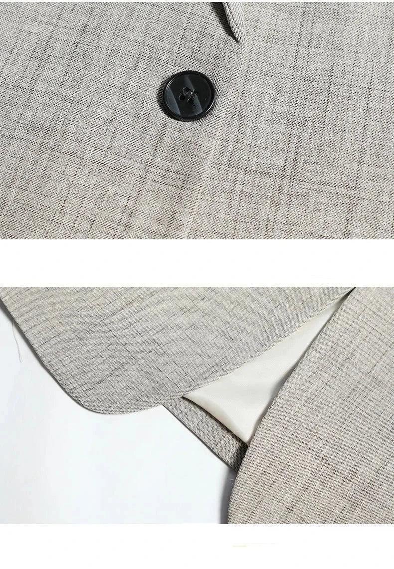 Herrenblazer Eleganter Schlank Slim Fit