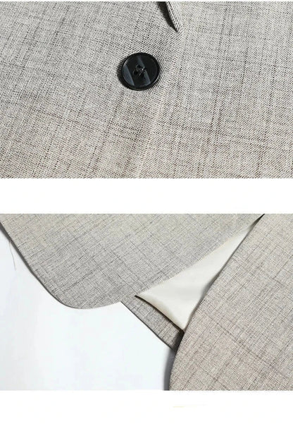 Herrenblazer Eleganter Schlank Slim Fit