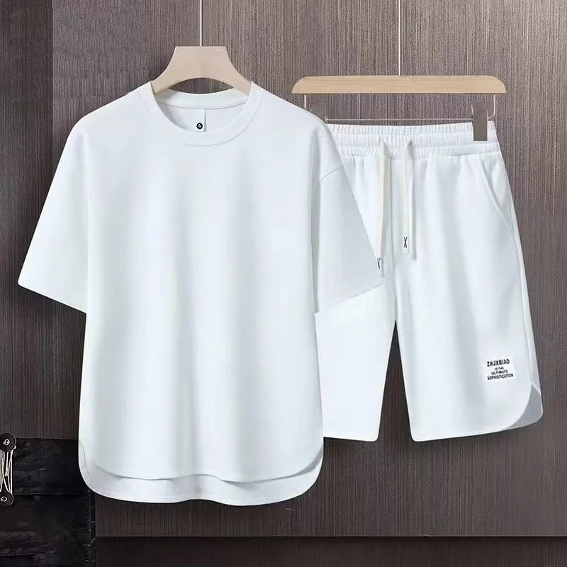 Herren-Zweiteiler Set Bequem Entspannt Modern