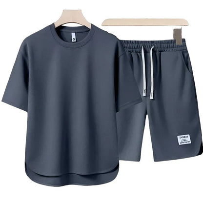 Herren-Zweiteiler Set Bequem Entspannt Modern