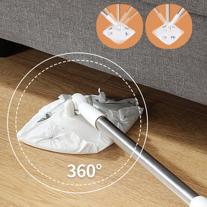 Praktischer Dreieckmop Microfaser Handtuchmop Effizient