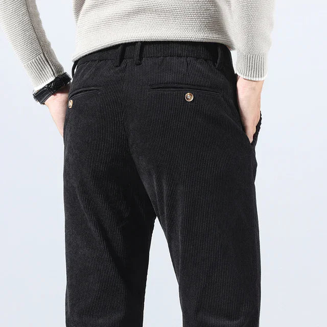 Schwarze Chino Hose Modern Slim Fit