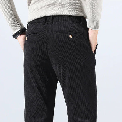 Schwarze Chino Hose Modern Slim Fit