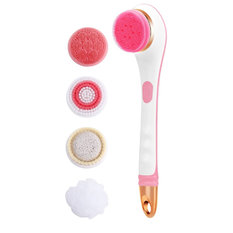 Elektrische Bürste Rotierend Silikon Massager