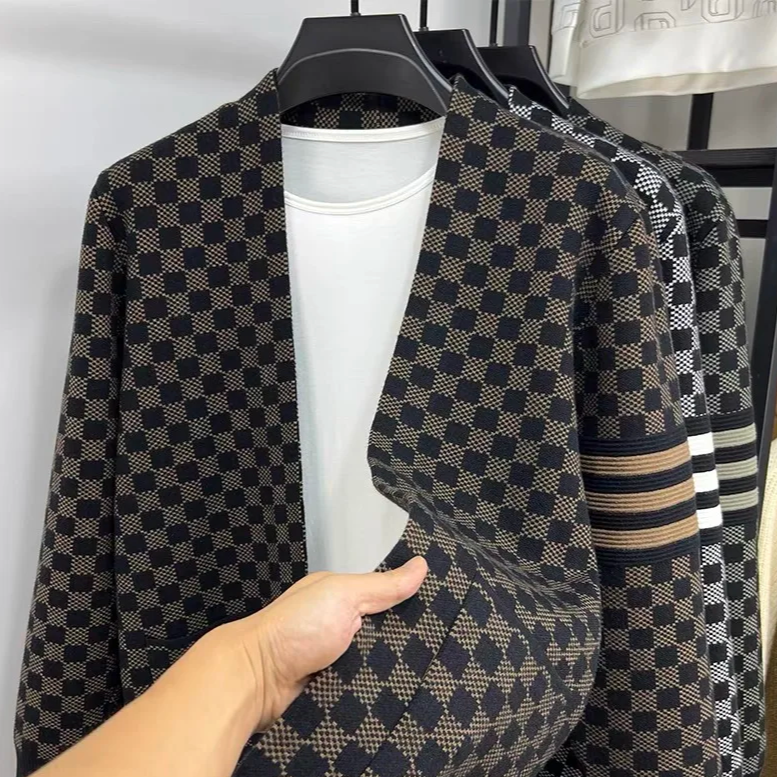 Herren Cardigan Warm Stilvoll Premium Qualität