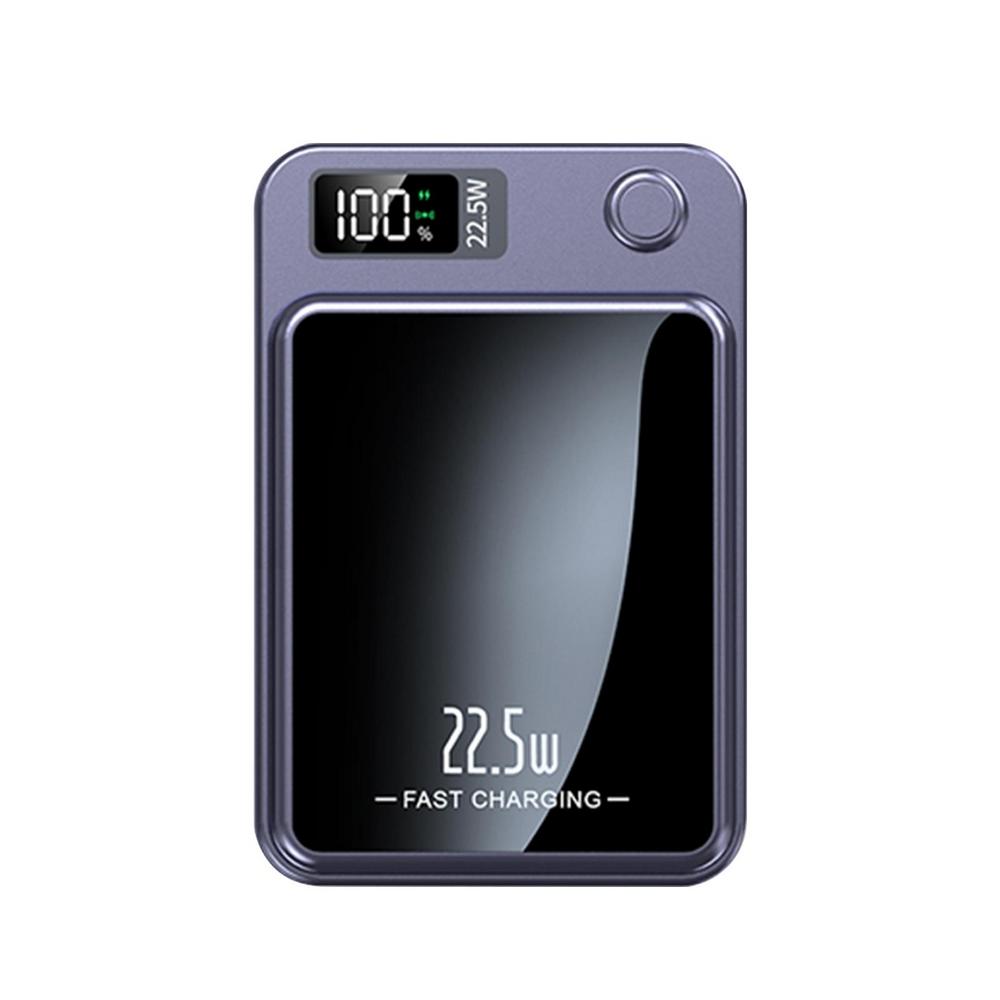 Drahtloser Power Bank Doppelter Energie Magnetisch