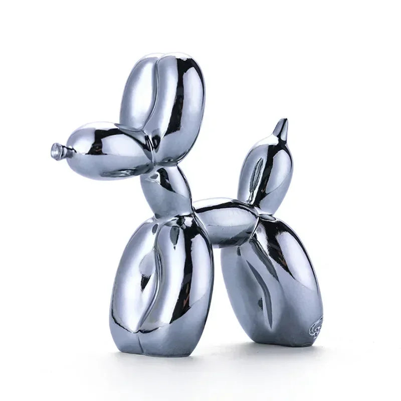 Nordische Hund Skulptur Harz Figur Dekoration