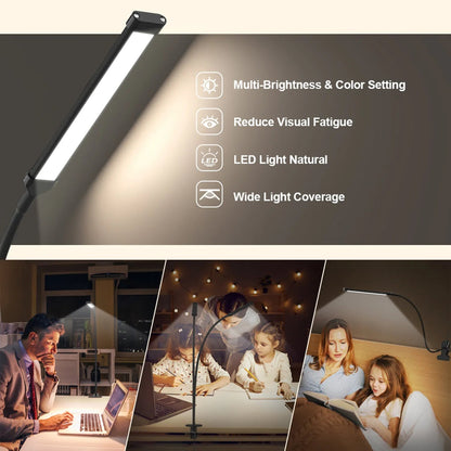 LED Arbeitsplatzlampe Dimmbar Flexibel Modern