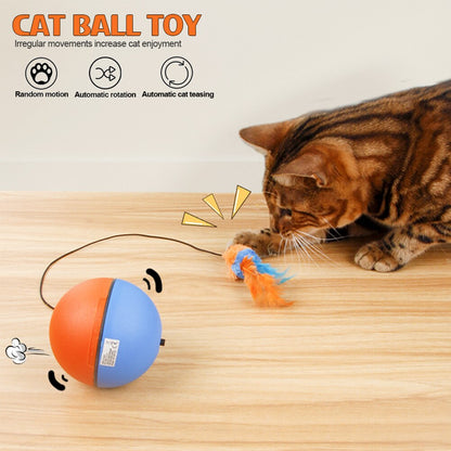 Interaktives Katzenspielzeug Automatischer Laufender Ball