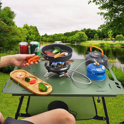 Gasgrill Tragbar Outdoor Kocher Schnellzündung portable