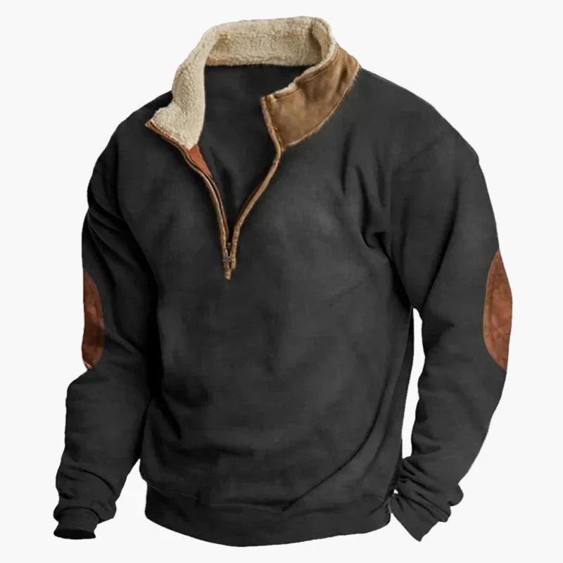 Western Style Pullover Azteken Muster Bequem