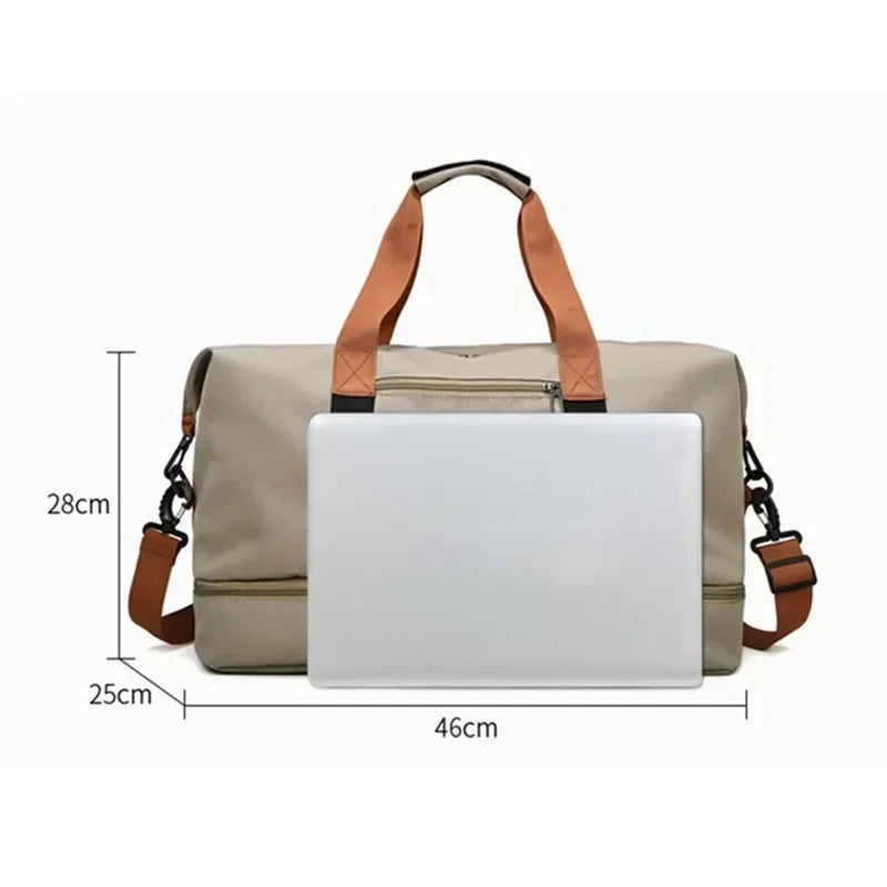 Fitness Reisetasche Damen Große Kapazität Wasserdicht