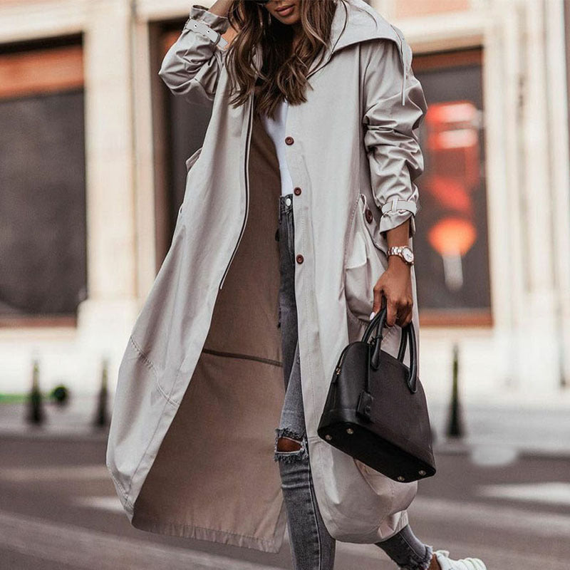 Klassischer Trenchcoat Damen Zeitlos Elegant