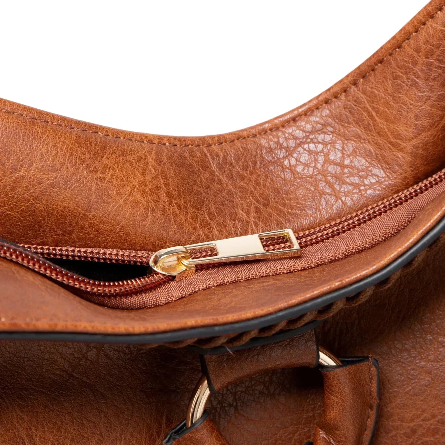 Elegante Damen Leder Handtasche