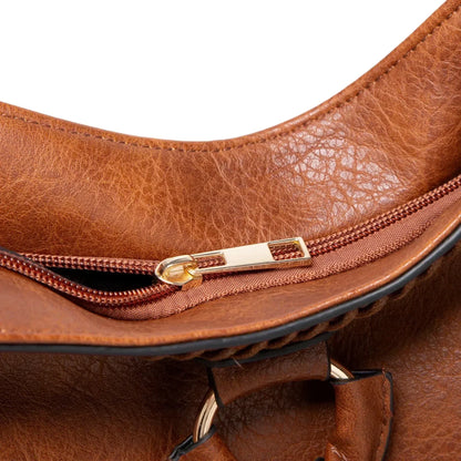 Elegante Damen Leder Handtasche