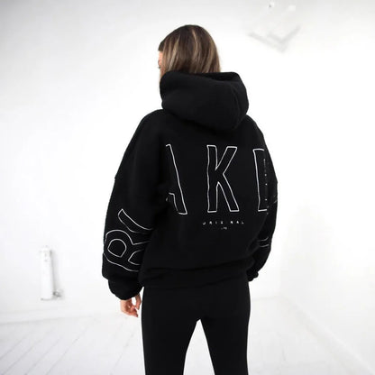 Große Teddy-Hoodie Fleece Oversize Kapuze Warm - BerlinGlamour