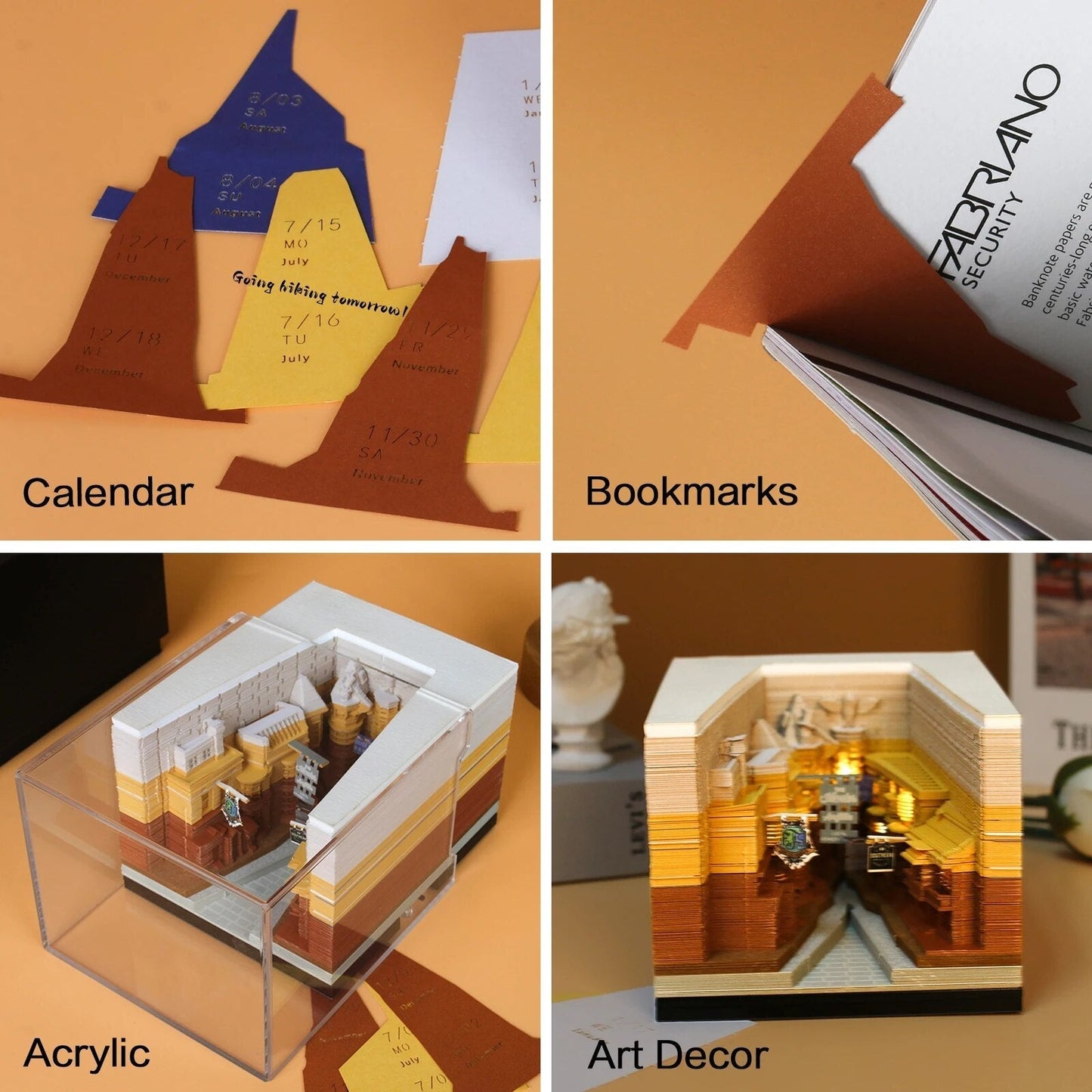 3D Leuchtschreibtischpad Memo Beleuchtet
