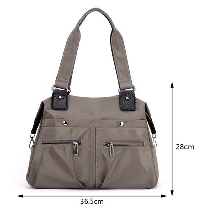 Große Wasserdichte Handtasche Damen Robust mit viel Stauraum