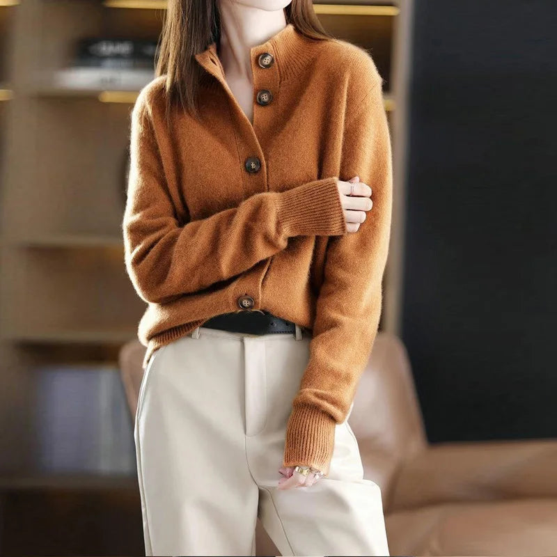 Damen Strickjacke Elegante Zeitlos