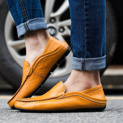 Italienische Lederloafer für Herren Echtleder Qualität