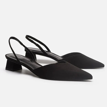 Izara Slingback Schuhe Spitz Absatz