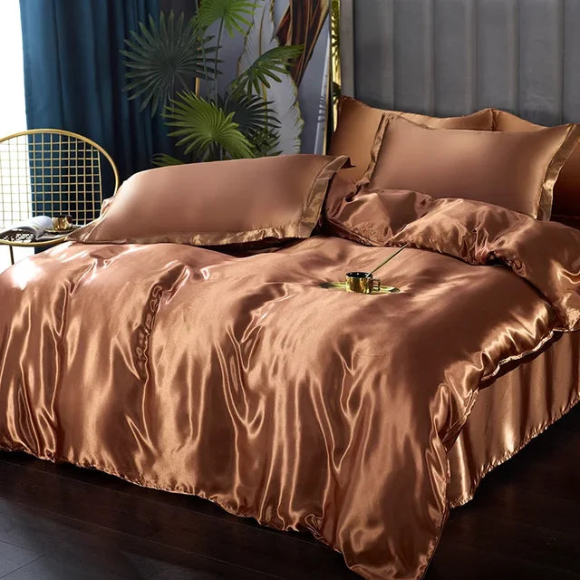 Luxuriöse Satin Bettwäsche Soft & Elegant