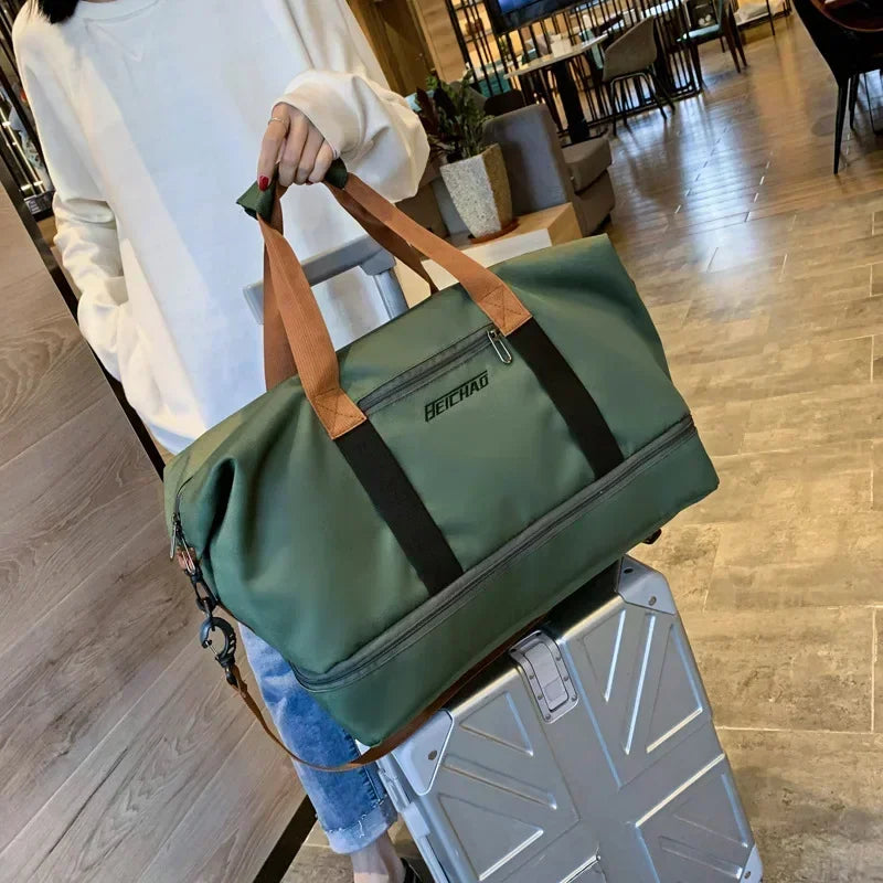 Fitness Reisetasche Damen Große Kapazität Wasserdicht