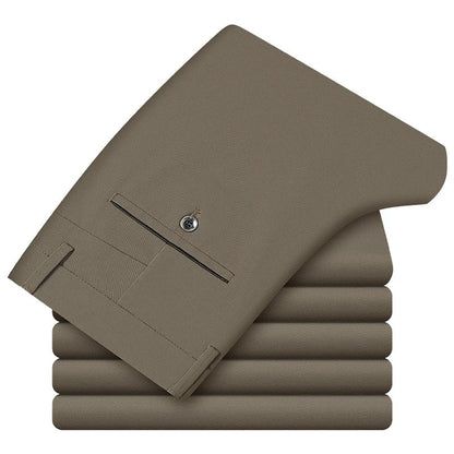 Schlanke Herren Anzughosen Slim Fit Premium Qualität