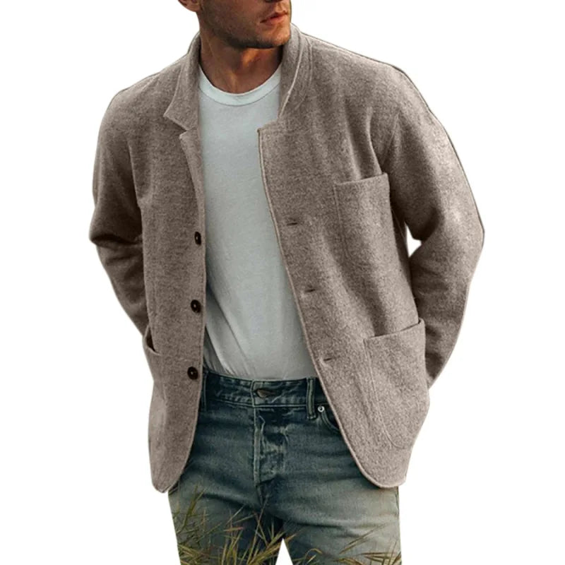 Herren Cardigan Tailliert Slim Fit Modern - BerlinGlamour
