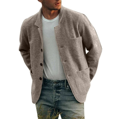 Herren Cardigan Tailliert Slim Fit Modern - BerlinGlamour