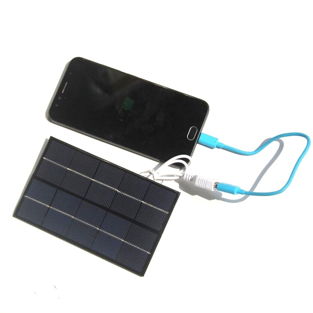 Tragbares Solarladegerät USB Notfall Wanderung