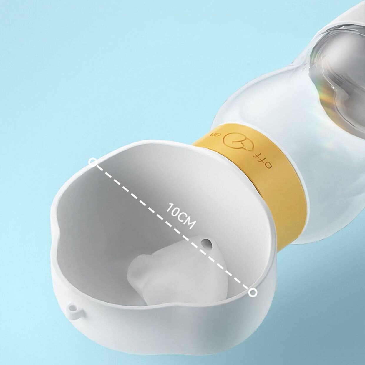 Tragbare Wasserflasche Futterspender 2in1 Hunde Katzen