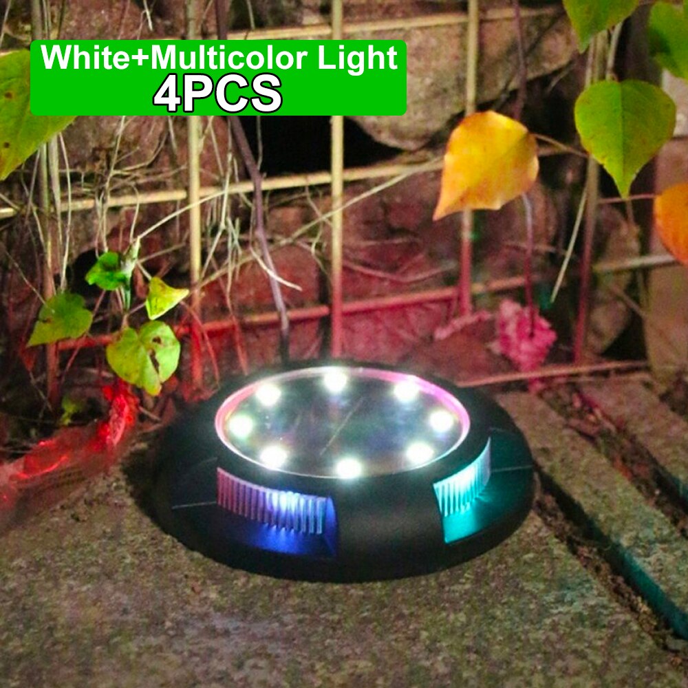 Eco Solar Gartenlicht Bunt LEDs