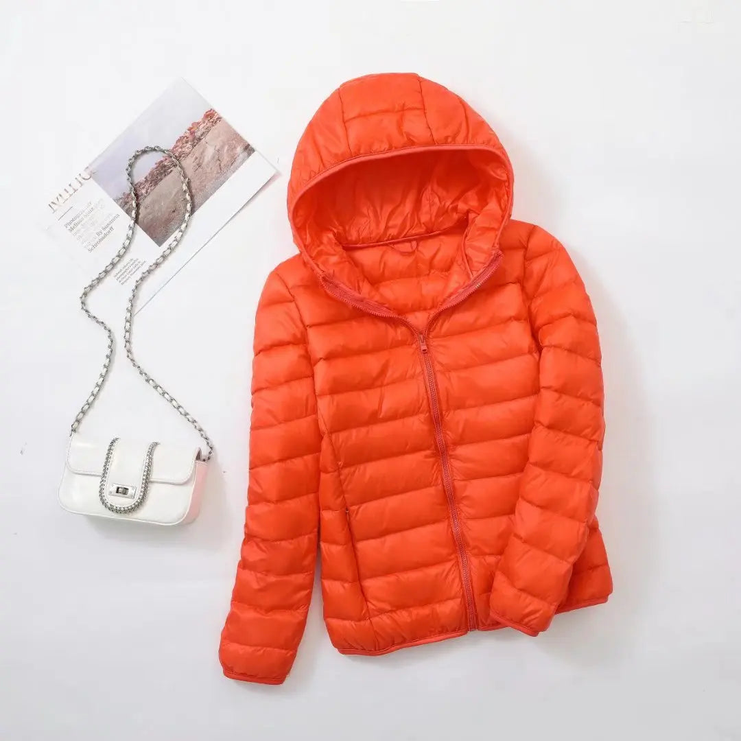 Daunenjacke Kapuzenjacke Warm Winter Damen