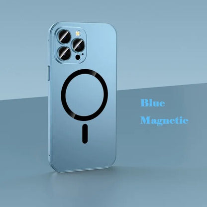 iPhone Hülle Magsafe Metallrahmen Aluminium Schutz