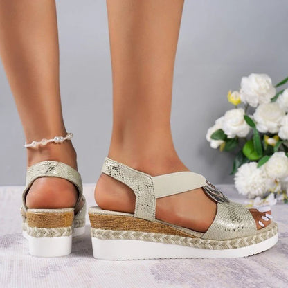Orthopädische Damen-Sommerschuhe Bequem