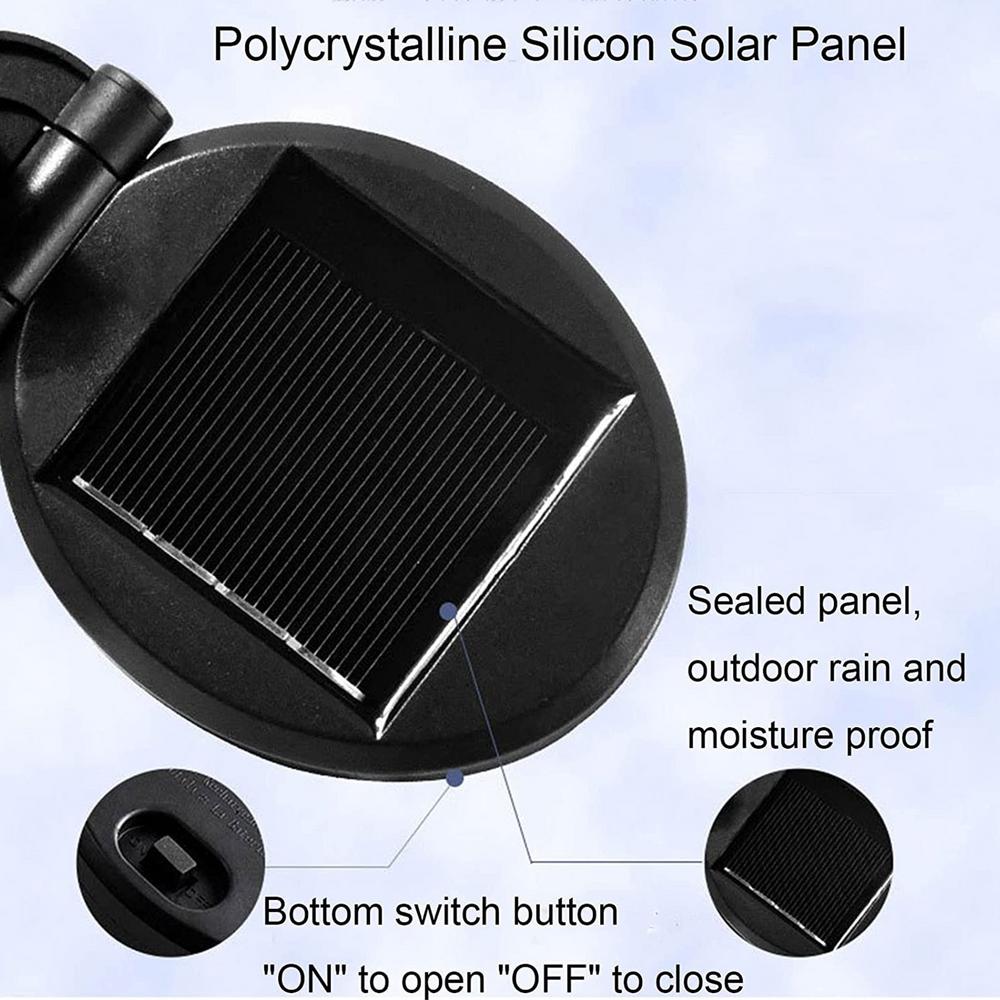 Wasserdichte Solar-Gartenleuchte Faser Optik