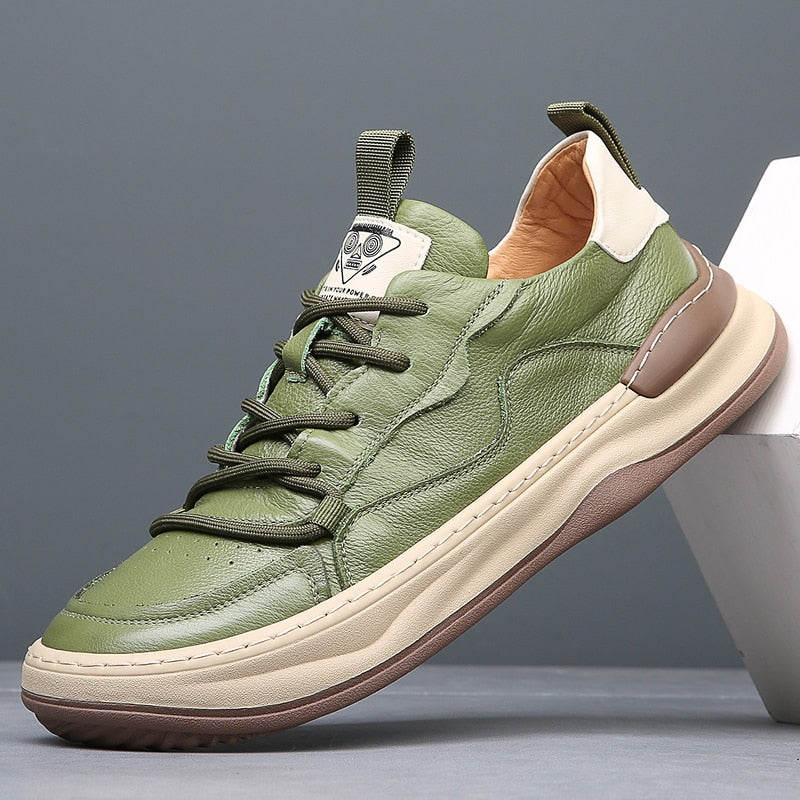 Leder Schuhe Damen Heidi Stil