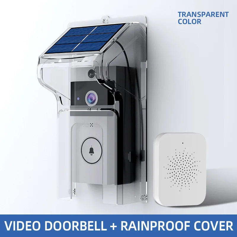 Kabellose Türklingel mit HD-Video & Solarladung WLAN